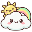 se_sun_after_rain Discord Emoji - Something Else 💚