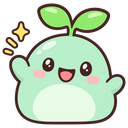 se_wave Discord sticker from Something Else 💚