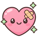 se_healing_heart Discord sticker from Something Else 💚