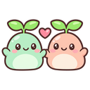 se_hold_hand Discord sticker from Something Else 💚