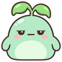 se_meh Discord sticker from Something Else 💚