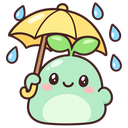 se_umbrella Discord sticker from Something Else 💚