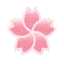 sakura animated GIF emoji from OAZĖ