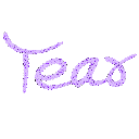 Tear written in a purple textured cursive font on a black background.