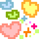 multicoloredhearts animated Discord emote - Symbiote Community