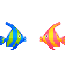 kissfish animated GIF emoji | Petting Zoo