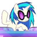 VinylDJ animated Discord emote - PonyNet | MLP Community