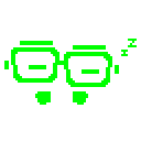 speck_sleep animated GIF emoji - OcuClaw