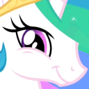 CelestiaGeeked animated emote | PonyNet | MLP Community