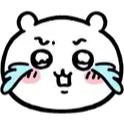 crying_chiikawa Discord sticker | A Love Beyond the Stars˖ ִ݁🪽་༘࿐𝄞𝄢℘