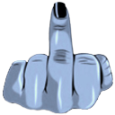 middlefinger Discord Emoji from ☾ Intertwined | Social ☽