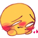 Sonrojado4 Discord sticker from Gaming with shim