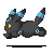 shinyumbreonrun animated emote | Gaming with shim