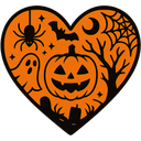 Halloween_heart custom emote - ⛧ 𝖧𝖾𝗅𝗅 𝖠𝗂𝗇’𝗍 𝖧𝗈𝗍 𝖤𝗇𝗈𝗎𝗀𝗁 🎃࿐