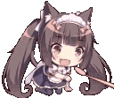 ychocola animated Discord emote | ノcoℓℓαrεd ◞♡