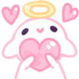 MST_luv custom emote from Moonstruck 🌙