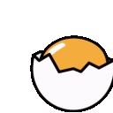 gudetama animated emote from /ugh why aren't you texting me back
