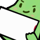 A green bean character holds up a sign that displays the word SOON with a trademark symbol.
