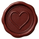 waxsealheart custom emote from ☾ Intertwined | Social ☽