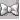 A small pixelated gray bow tie icon.