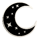 whiteandblackmoon Discord sticker | ☾ Intertwined | Social ☽
