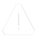Triangle with an exclamation mark inside, representing a warning or alert.