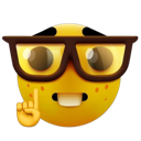 nerd custom emote | ☾ Intertwined | Social ☽