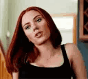 scarlett animated GIF emoji from Scarlett Johansson