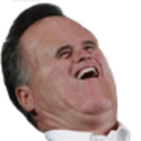 A man with his head tilted back laughing hysterically with his mouth wide open.