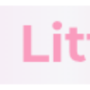 Text reading Lit in a bold pink sans-serif font on a white background.