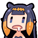 InaDrool animated GIF emoji from Sonic peeeeeeeeeeeeeeeeee