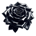 702149black3dshinnyrose Discord Emoji - Rosarium | • Social • Friendly • Chat • Emojis