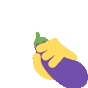 eggplantrubfast animated emote | Beautiful Mayhem