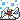 Two white blob creatures with red noses crying on the ground while blue pixel rain falls on them.