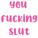 youfuckingslut Discord sticker | Kulture™ 🎃