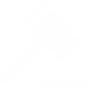 Gavel striking a wooden block in a minimalist white icon style.