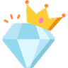 crown Discord Emoji from 𝔇𝔦𝔰𝔱𝔯𝔦𝔠𝔱 𝔒𝔫𝔢