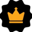 crown_black Discord sticker | 𝔇𝔦𝔰𝔱𝔯𝔦𝔠𝔱 𝔒𝔫𝔢