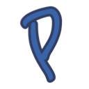 :2762letterpblue: