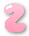 number_two_2_pink