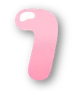 number_seven_7_pink
