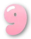 number_nine_9_pink