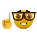 nerd custom emote - Imaginarium 𓈒࿐