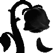 cc_black_rose animated GIF emoji - ØBLIVÆN