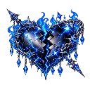 ShatteredNeonHeartEmblem