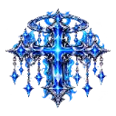CelestialSapphireCrossEmblem