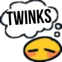 SLM_thinkingtwinks Discord sticker | Starlit Meadow