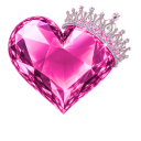 :3912pinkrubycrownheart: