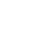Letter C in a bold white font against a solid black background.
