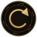 A golden circular arrow icon representing a refresh or reload action.